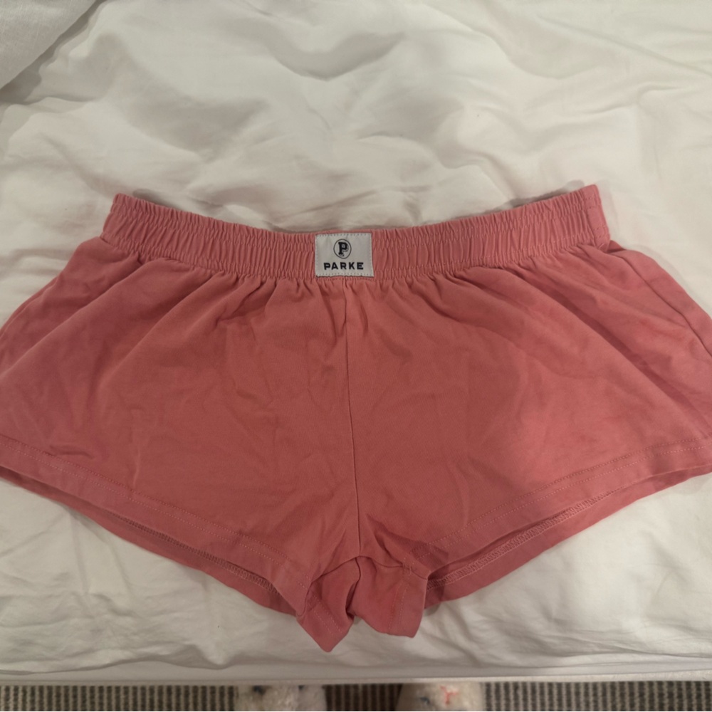PARKE Pink Women's Shorts - Picture 2 of 4